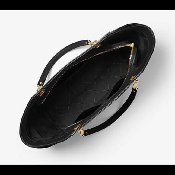 Michael Kors Large Chain Leather Tote - Picture 6 of 7